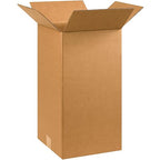 BOX USA 10 x 10 x 20 Corrugated Cardboard Boxes, Tall 10"L x 10"W x 20"H, Pack of 25 | Shipping, Packaging, Moving, Storage Box for Home or Business, Strong Wholesale Bulk Boxes