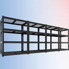 PrimeZone Heavy Duty Garage Shelving 2200 LBS 4 Tier Heavy Duty Storage Shelves Adjustable Industrial Metal Wire Shelf Unit for Garage,Basement,Pantry,Warehouse,Commercial,40" W X 20" D X 60" H 4Pack