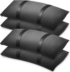 200 LBS Umbrella Base Weight Sandbags, Sand Bags for Weight, 4 Packs Fillable Sandbags for Umbrella Base, Weatherproof Furniture Heavy Duty Weight Bags For Cantilever Patio Umbrella Trampoline Garden