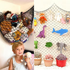 Decorative Fishing Net 80x40 Inch, Patioland 2 Pack Large Black Picture Fish Net, Wall Photo Hanging Fishnet for Nautical Mermaid Pirate Ocean Themed Hawaii Beach Under The Sea Party Decorations