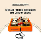 Duck Pond - 2’ x 2’ - Orange PVC - Made in USA - Secondary Containment Tray