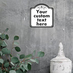 custom garden sign, Custom Indoor/Outdoor Decorative Sign，Aluminum Weatherproof Metal Sign Multiple Sizes, Customize for Office, Business, Workplace, office, Home, Delivery Signs