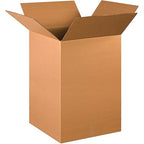 BOX USA 16 x 16 x 26 Corrugated Cardboard Boxes, Tall 16"L x 16"W x 26"H, Pack of 10 | Shipping, Packaging, Moving, Storage Box for Home or Business, Strong Wholesale Bulk Boxes