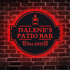 Personalized Bar Neon Sign, Custom Bar Sign, Martini Bar Sign, Home Bar Neon Sign, Bar Led Sign Vintage, Bar Led Lights, Custom Bar Sign