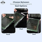 Poly Bags 11x14" - Suffocation Warning - Extra Strong Seal - 200 Pack - Polybags 11x14 - Retail Supply Co