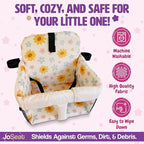 Shopping Cart Cover for Baby, High Chair Cover, Grocery Cart Cover, Cart Seat Cover for Baby, Shopping Cart Seat, Shopping Cart Cover for Baby Girl, Shopping Cart Cover for Baby Boy (Floral)
