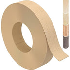 Maple Edge Banding, 5/8 inch x 50ft roll of Veneer Edge Banding, Pre-glued Flexible Real Wood Tape Banding for Cabinet Repair Furniture Restoration
