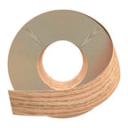 GSCIT Club Red Oak Edge Banding, 2 inch x 10ft roll of Veneer Edge Banding -Pre-glued Flexible, Real Wood Tape Banding for Cabinet Repair Furniture Restoration