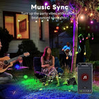 Landscape Spot Lights Outdoor Changing Colors - Smart App Based Spotlights, LED Low Voltage Accent Lights, Outdoor Waterproof 12V Wired, All Metal Aluminum Black for Fountain Sign 12 Pack