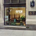 30"x10" Large LED Open Signs for Business Super Bright Unique Design White Open Sign with Hanging Installation for Window Stores Bar Hotel Retail Shops Salon Restaurant Office