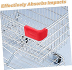 Bumper Impact Strip Shopping Cart Front Collision Bumper Plastic Edge Guard for Supermarket Corner Protectors for Frame