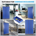 100 Drawers Bolt and Nut Tool Storage Cabinet with Shelves & Labels - Part Cabinet Bolt Bin Cabinets, Alloy Steel Tool Hardware Storage for Hardware Organization Small Items and Parts (100 Drawers)