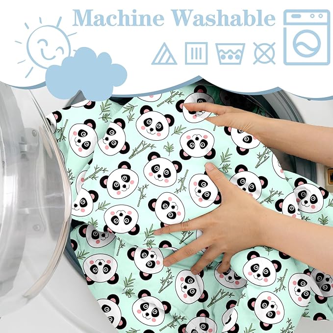 Shopping Cart Cover for Baby 2-in-1 High Chair Cover with Safety Harness Multifunctional Green Panda Cart Covers for Babies Soft Padded Grocery Cart Cover for Baby Boy Girl