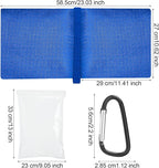Jerify 12 Packs Photography Weight Bags Photo Studio Filled Weight Bag Empty Heavy Sandbag Set for Photography Tripod Stand Light Stand Sports Outdoor Photo Video Studio Boom Brackets (Blue)