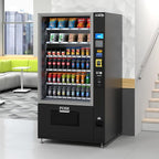 KoolMore Refrigerated Snack Vending Machine with 60 Slots and Bill Acceptor in Black (KM-VMR-40-B)