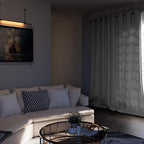 BGment Room Darkening Curtains 84 Inches Long - Grommet Thermal Insulated Drapes Window Treatment Curtains for Bedroom, 2 Panels, 52 x 84 Inch, Greyish White