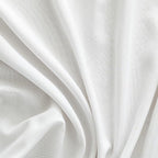MIULEE Non-See-Through Privacy Linen Curtains 2 Panels, Light Filtering Window Curtains Farnhouse Textured Back Tab Semi Sheer Drapes for Bedroom Living Room, 52 x 72 Inches Long, Pure White