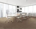 Mohawk Basics 24" x 24" Berber (Loop pile), 0.07" Pile Height, Carpet Tile, PET Fiber, Earth Tone Color, (24 Tiles), (96 sqft/carton)
