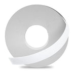 GSCIT Club White Melamine Edge Banding, 1/2 inch x 250ft Edge Banding with Hot Melt Adhesive Pre-glued Cabinet Edge Banding Flexible White Veneer Edging for Plywood