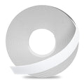 GSCIT Club White Melamine Edge Banding, 1/2 inch x 100ft Edge Banding with Hot Melt Adhesive Pre-glued Cabinet Edge Banding Flexible White Veneer Edging for Plywood