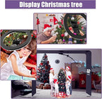 HARZHI Overhead 360 Photo Booth with Software Control APP 360-DegreeRotating Full Body Spin with Ring Light for Big Parties (Booth+Arm)