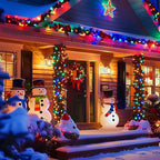 Brightown C9 Christmas String Lights, Multicolor Commercia Outdoor Christmas Lights with 150 Strawberry C9 LED Bulbs, Waterproof Extendable UL Certified for Party Holiday Indoor Outdoor Xmas Decor