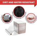Simply Cool Stretch Wrap Industrial Strength Extra Thick 17.5" 1100 SqFt 80 Gauge (20 Micron) 1 Pack Shrink Wrap Roll for Moving Supplies, Furniture, Pallet Wrapping, Packing, Heavy Duty Stretch Film