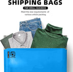 POLYSELLS 2000 pcs 10x13 Inches Blue Poly Mailers Shipping Envelopes, Strong Adhesive Sealing, Waterproof, and Tear-resistant Postal Mailing Bags for Clothing, Books, and Accessories