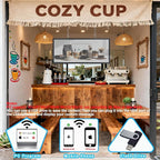 P6 Programmable LED Sign 40"x17", Outdoor Waterproof Digital Message Board with WIFI Control, Custom Text/Image/Video for Business Advertising