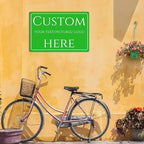 Custom Sign,Aluminum Weatherproof Metal Sign Multiple Sizes, Customize for Office, Business, Workplace, office, Home, Delivery Signs(10 * 7Inch)