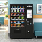 KoolMore Non-Refrigerated Snack Vending Machine with 60 Slots and 22 Inch Touch Screen with Bill Acceptor in Black (KM-VMNT-50-B)
