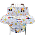 Shopping Cart Cover for Baby,2-in-1 High Chair Cover with Portable Cloth Bag,Cart Seat Pad for Babies Grocery Cushion Cover Restaurant,Suitable for All Supermarkets