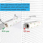 Paper Towel Holder for Pegboard, Extendable, Fit Any Standard Pegboard, 4 Packs, Black