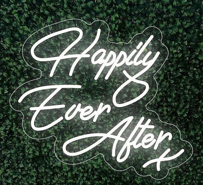 Ulalaza LED Neon Sign Night Light for Wall Party Décor Bedroom Room Bar Wedding Home Birthday Art Decoration Christmas with USB Chain Light modulator 5v (lets party blue)