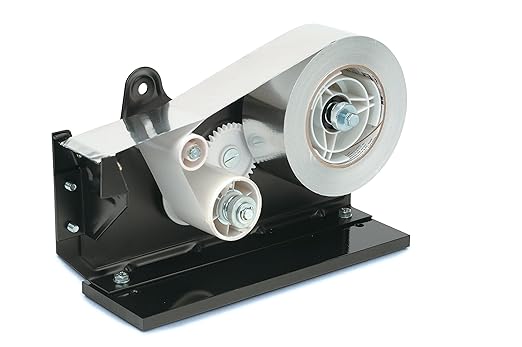 Start International - Heavy Duty Industrial Manual Tape Dispenser with Universal Liner Remover for 3 Inch Core Rolls - Metal Tape Dispenser - Foil Adhesive Tapes - 2 Inch