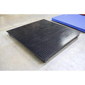 Industrial 4’ x 4’ Digital Floor Scale, Accurate 48" x 48" Pallet Scales for Warehouse or Shipping Weighing- Black (Made in The USA) (5000 lbs x 1 lb)