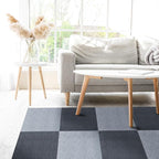 Peel and Stick Carpet Squares 24" x 24", Self Adhesive Non-Slip Carpet Tiles, Peel and Stick Soft Padded Carpet Tiles for Kitchen Bedrooms Indoor Outdoor(20 Tiles/80 sq ft)