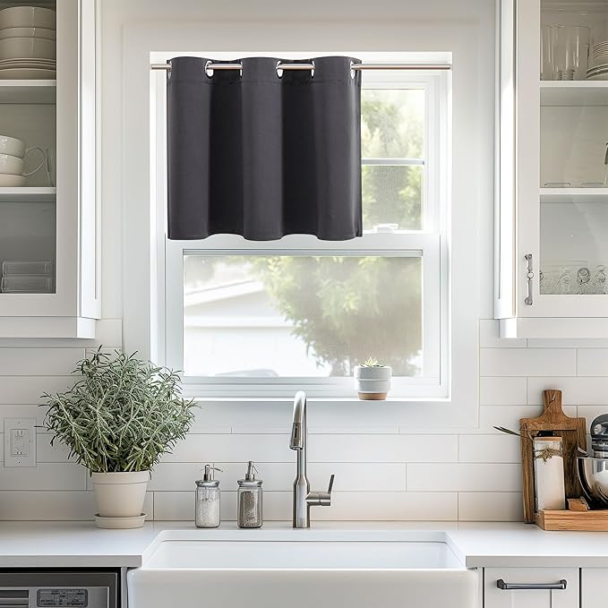 ChrisDowa Custom Blackout Door Curtain for Bedroom and Living Room. Thermal Insulated Room Darkening Curtain 1 Panel (Custom Size and Color)