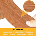 GSCIT Club Wood Grain Repair Tape, 2.4 inch X 25ft Self Adhesive Red Oak Grain Repair Patch for Tables, Chairs, Baseboards, Doors, Windows, Floors, Handicraft DIY.