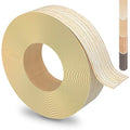 White Oak Edge Banding, 2 inch x 100ft roll of Veneer White Edge Banding Pre-glued Flexible, Real Wood Tape Banding for Cabinet Repair Furniture