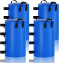 Canopy Water Weights Bag, 220 lb Canopy 4 Leg Weights Bag, Portable 25L Water Bag Windproof Fixed Water Tent Weights, for Outdoor Pop Up Tent, Canopies, Gazebo, Shelter, 4 Pack (25L Blue)