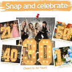 imprsv 4FT Marquee Numbers,DIY Marquee Numbers for 21st Birthday Decorations, Party Party Decorations,Anniversary Party Decor,Mosaic Number for Balloons Number 2,Pre-Cut Foam Board Kit