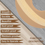 GSCIT Club Maple Edge Banding, 3 inch x 10ft Wood Edge Banding Pre-glued Flexible, Veneer Tape Banding for Cabinet Repair Furniture Restoration