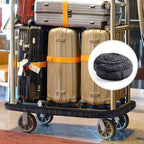 Bellman Cart Bumper Guard and Wall Protector Hotel Luggage Cart Bumper Collision Protector Cover for Airport & Travel Accessory Indoor & Outdoor Use(Large)