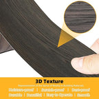 GSCIT Club Black Walnut Wallpaper, 2.4 inch X 25ft Self Adhesive Wood Grain Repair Tape Black Walnut Repair Patch for Tables, Chairs, Baseboards, Doors, Windows, Floors, Handicraft DIY.