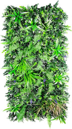 NatraHedge Artificial Kauai Living Wall Vertical Garden for Outdoor Hedge Installments or Indoor Decor (5 Pack) 28 SQF