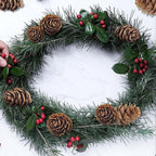 Deloky 250 PCS Christmas Natural Mini Pine Cones-Thanksgiving Pinecones Ornaments for DIY Crafts, Home Decorations,Fall and Christmas,Wedding Decor