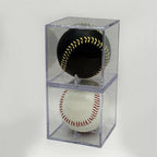 Baseball & Golf Ball Display Case Acrylic Cube Square Clear Memorabilia Display & Storage Sports Official Baseball Accessories (Baseball Case, Standard)