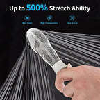 JARLINK Stretch Film, 15 Inch x 1000 Feet Shrink Wrap for Pallet Wrap, Industrial Strength Stretch Wrap with Handles, Moving Wrapping Plastic Roll, 60 Gauge, 2 Pack, Clear