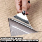 Carpet Tiles Peel and Stick, Self Adhesive Carpet Floor Tile 24" x 24", Khaki Soft Padded Flooring Sticker, Home Decor for Bedroom Living Room Office, 20 Tiles per Box